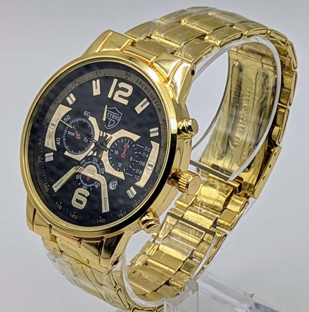 Luxury Gold Men's Watch